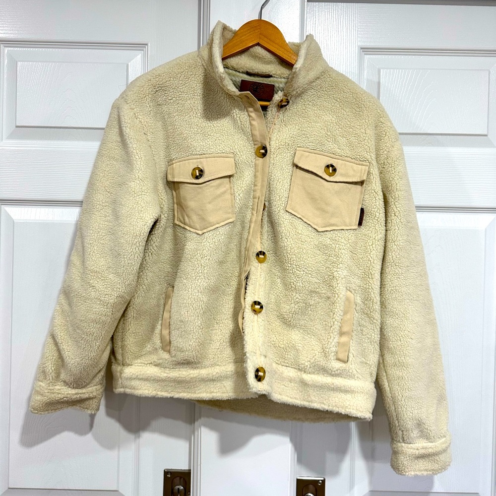 Levitate Brand Sherpa jacket
